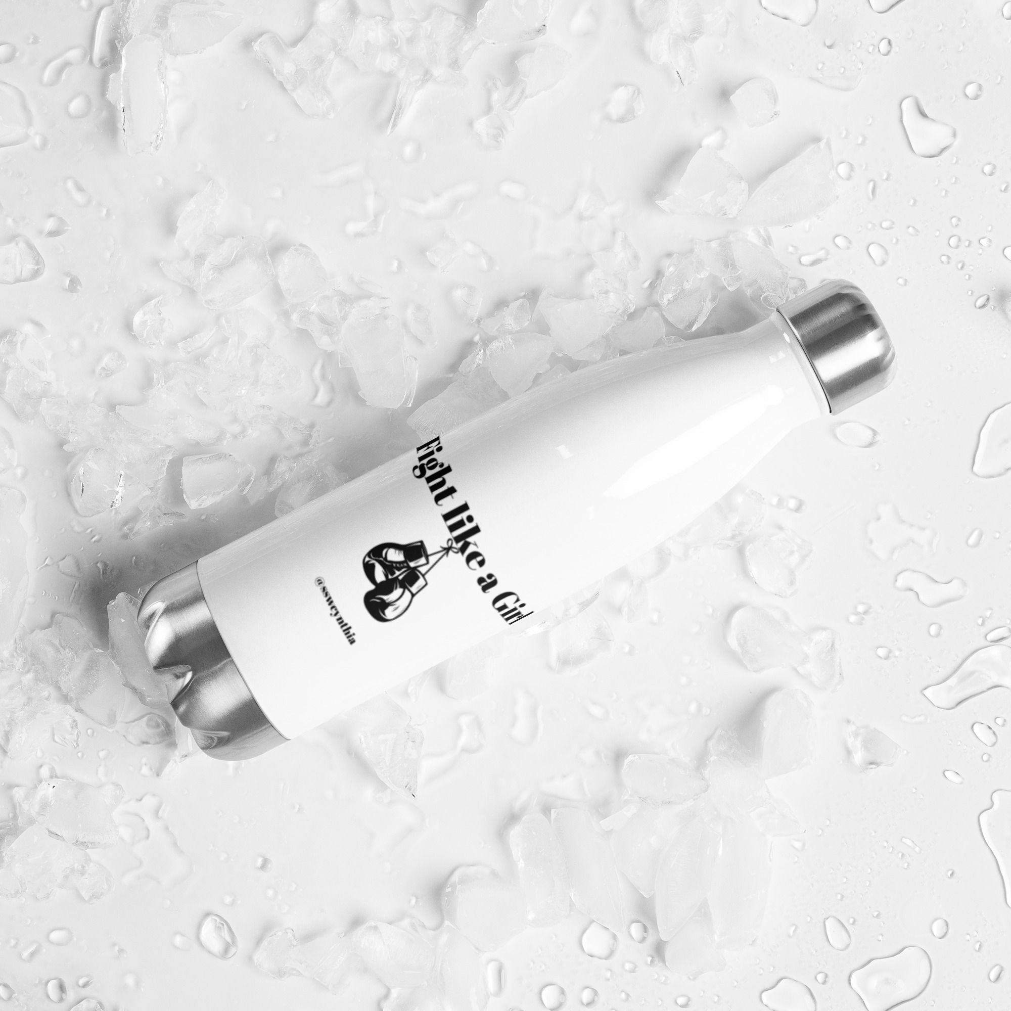 Stainless steel water bottle