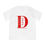 Thumbnail: DNine - White & Red V-Neck T-Shirt