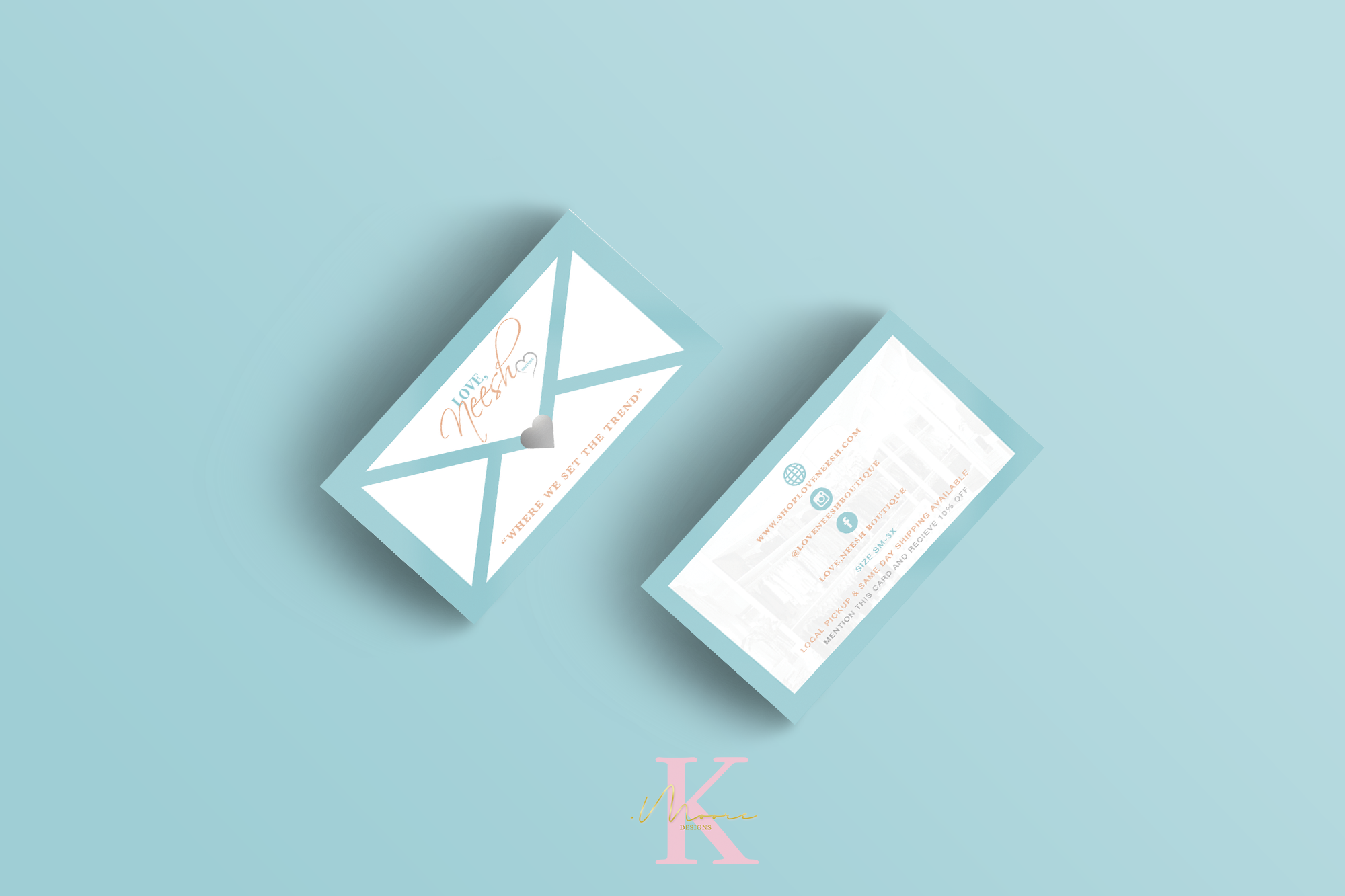 Business card: Front & Back
