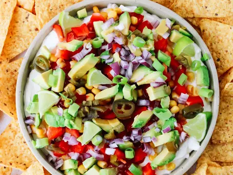 Loaded mexican dip