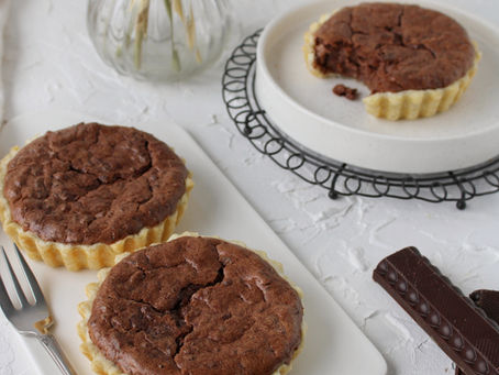 Chocolade rijsttaartjes