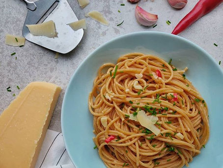 Pasta aglio, olio e peperonico