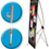 Thumbnail: X- Banner 600x1600mm Deluxe