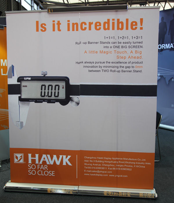 Thumbnail: Extra Wide Pull-Up Exhibition Banner 2400mm (w)
