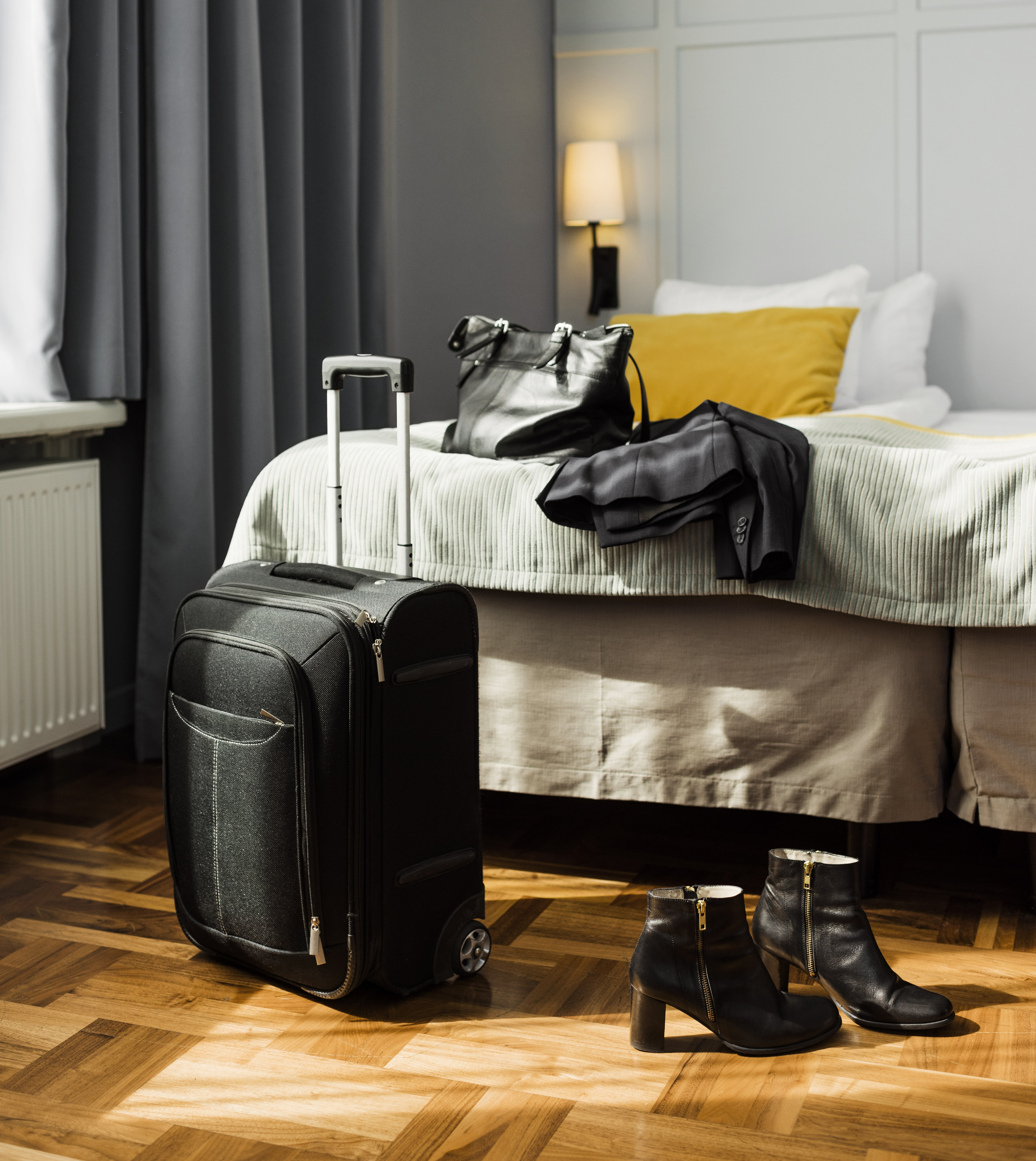 Interior de habitación de hotel