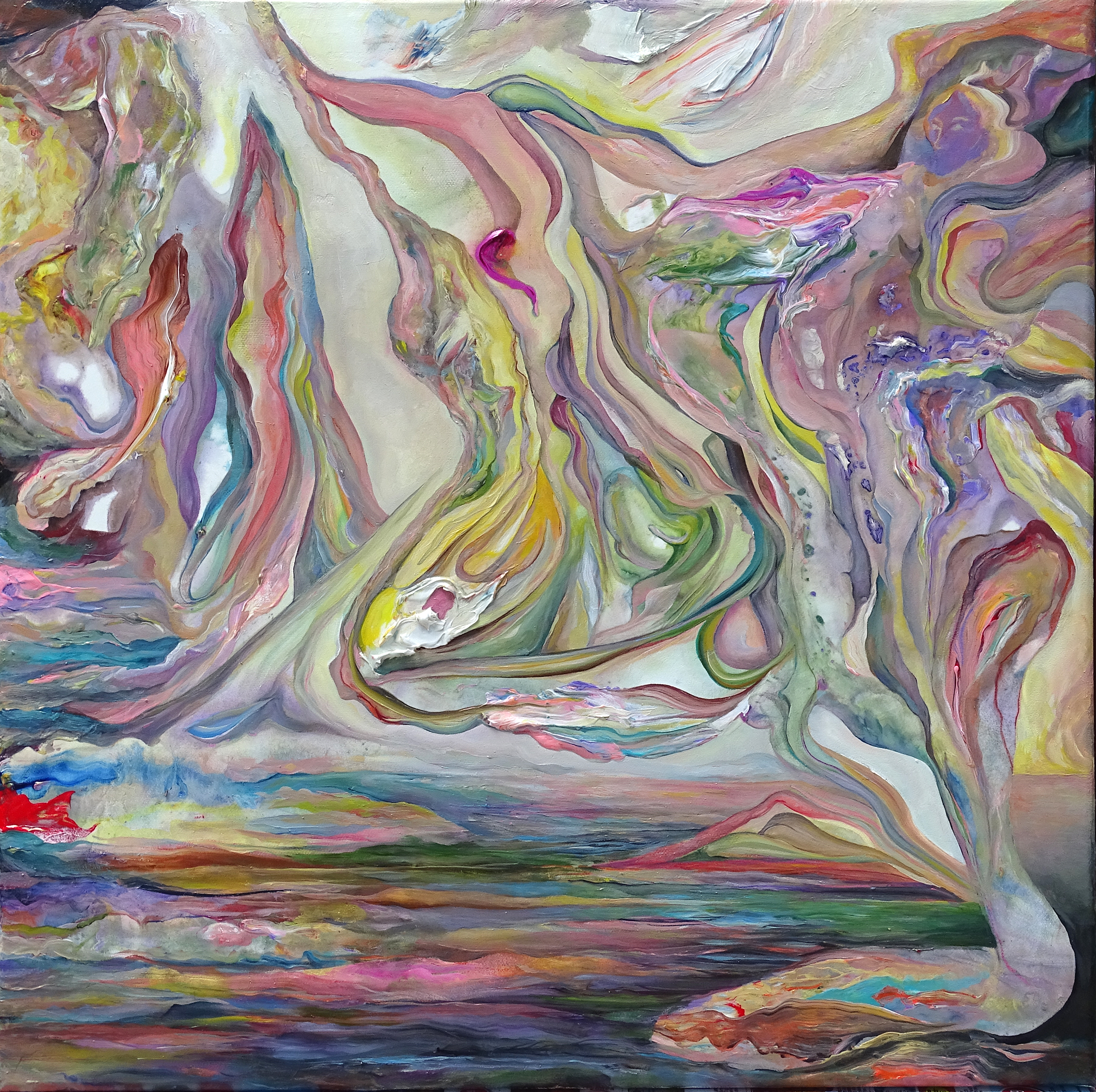 La fontaine de l'Ange sans tête