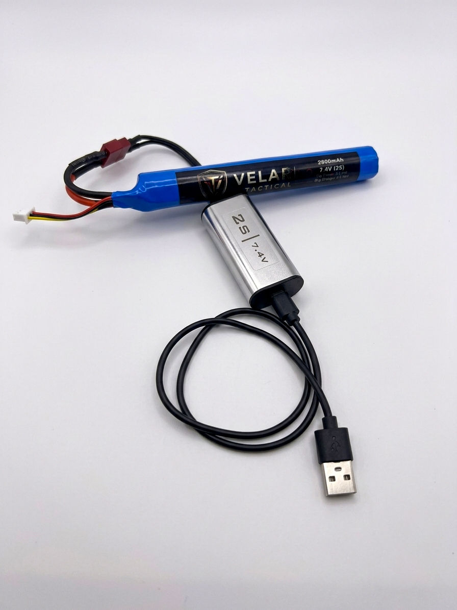 Küçük resim: Velare Tactical 2S/3S T Plug LiPo-LiON Portatif Şarj Cihazı