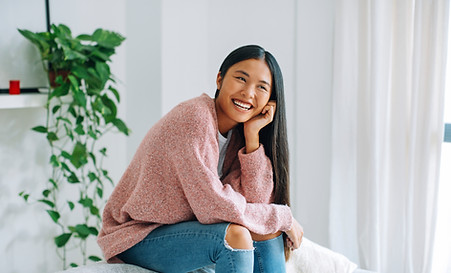 Smiling Asian Woman
