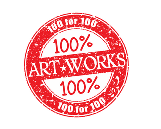 100 for 100: Art Works 100%