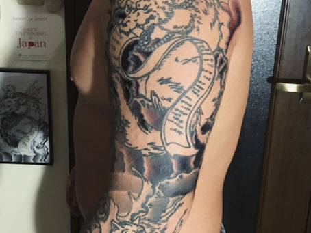 『犬神』塗り潰し