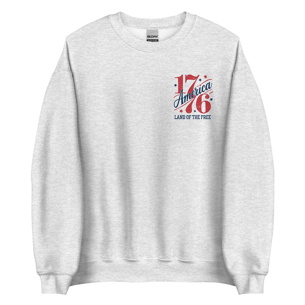Thumbnail: Loves Jesus & America Too Sweatshirt