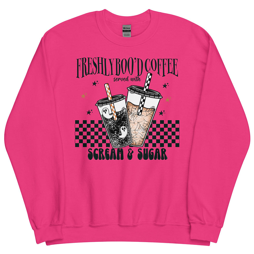 Thumbnail: Freshly Boo'd Coffee Crewneck