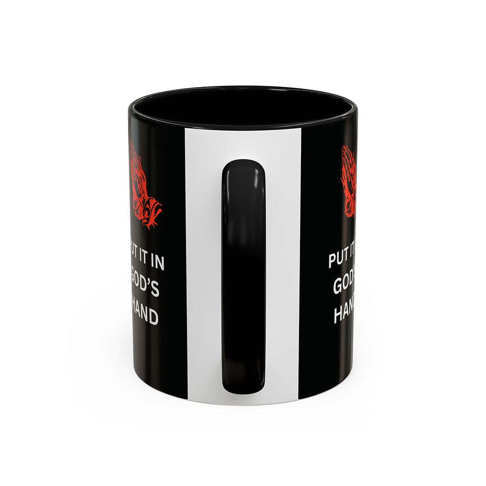 Thumbnail: PUT IT IN GOD'S HAND Accent Coffee Mug 11oz