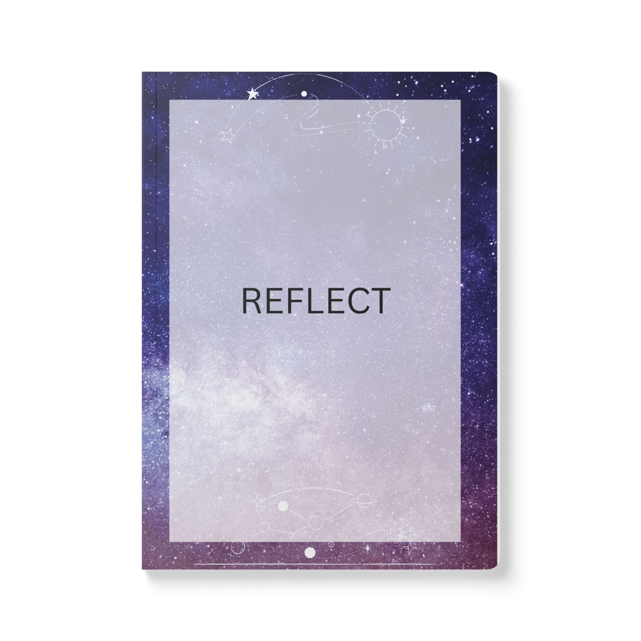 REFLECT Softcover Journal (with Inside Prints)