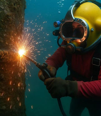 underwater cutting blades