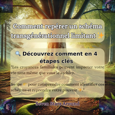 Comment repérer un schéma transgénérationnel limitant