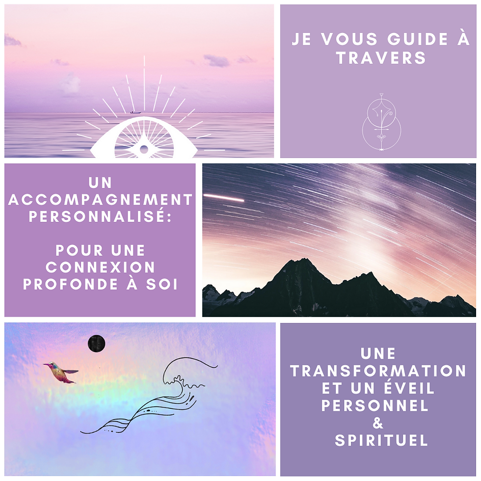 Mes accompagnements holistiques personnalisés