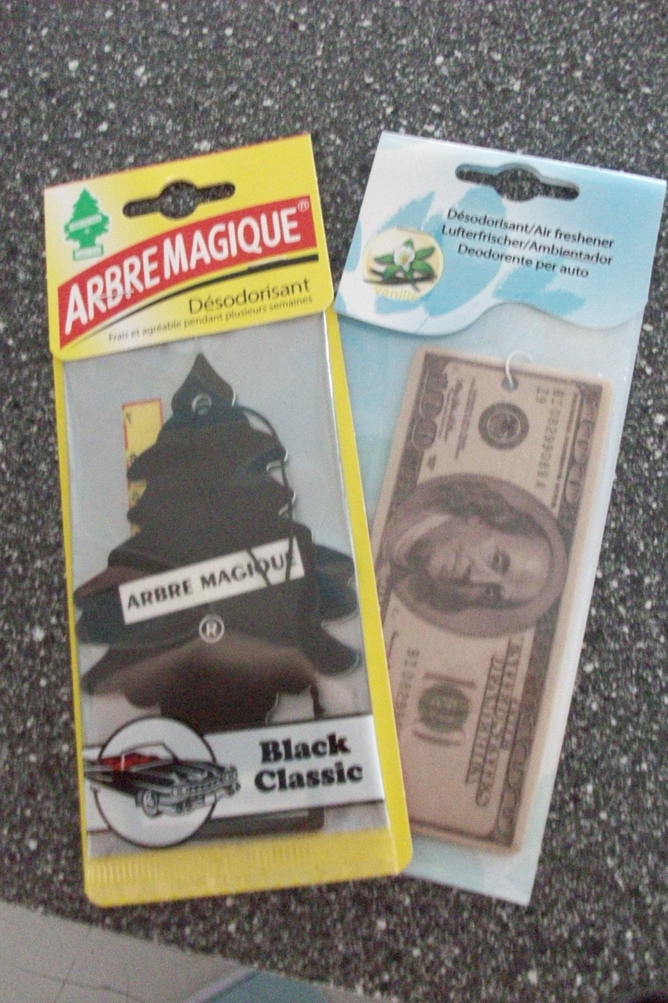 Désodorisant véhicule