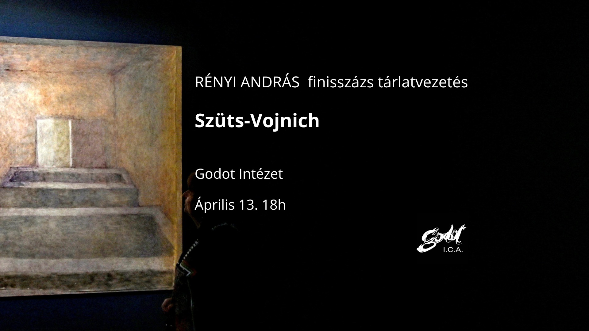 Rényi András - Finisszázs tárlatvezetése a Szüts-Vojnich kiállításon