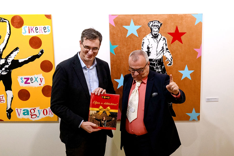 drMáriás – Éljen a diktatúra! / Jubileumi kiállítás a Godot Kortárs Művészeti Intézetben