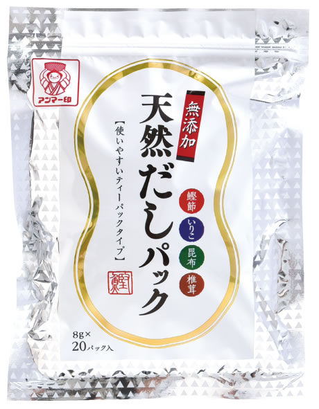 ANMAR - Japanese Soup Stock Pack of Natural Ingredients (20 packs)