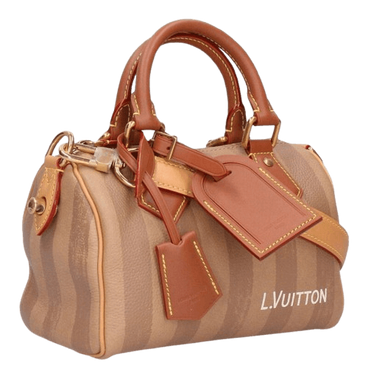 Louis Vuitton Speedy Beige Handbag
