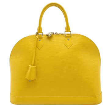 Louis Vuitton Alma Yellow Handbag