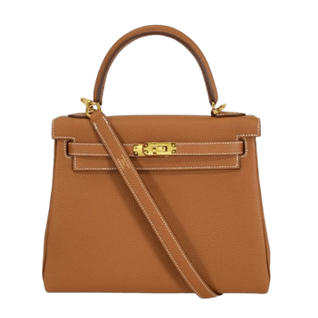 Hermes Kelly Gold Bag