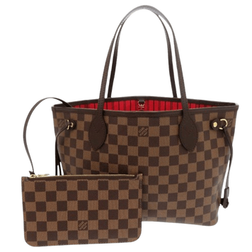 Louis Vuitton Neverfull Brown Tote Bag