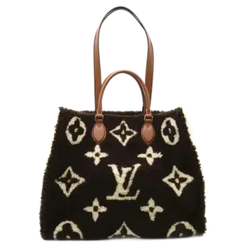 Louis Vuitton Monogram Teddy OnTheGo GM Brown Tote Bag