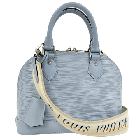 Louis Vuitton Alma Blue Nuage Bag