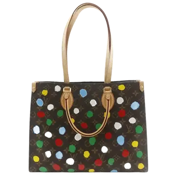 Louis Vuitton OnTheGo MM Brown Multicolor Tote