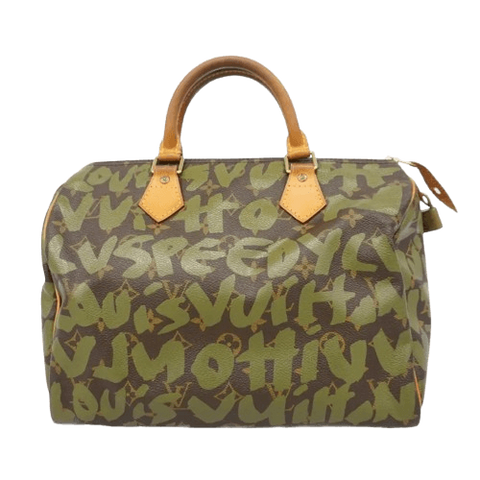 Louis Vuitton Speedy 30 monogram graffiti