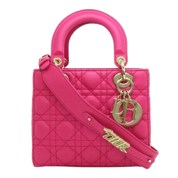 Dior Lady Dior Pink Handbag