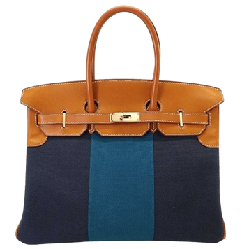 Hermes Birkin Blue Indigo Bag