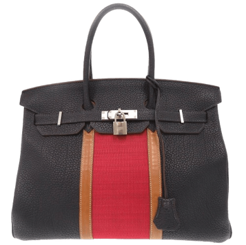 Hermes Birkin Blue Indigo Handbag
