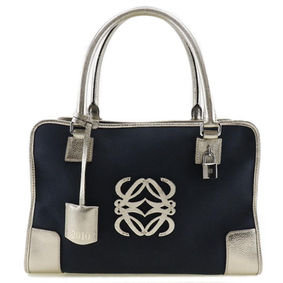Loewe amazona suede bag