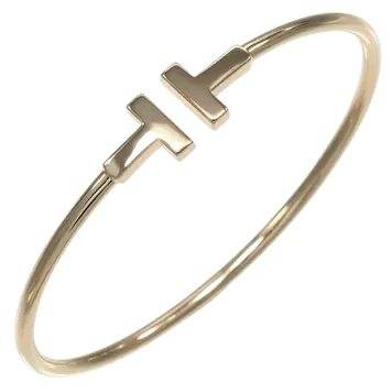 Tiffany T Wire Pink Gold Bracelet