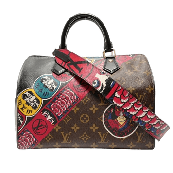 Louis Vuitton Speedy Black Bag