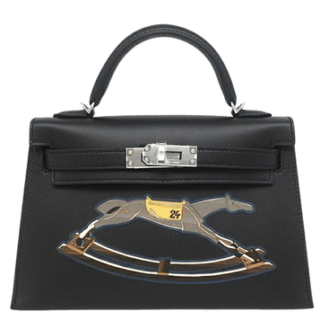 Hermes Kelly Black Bag