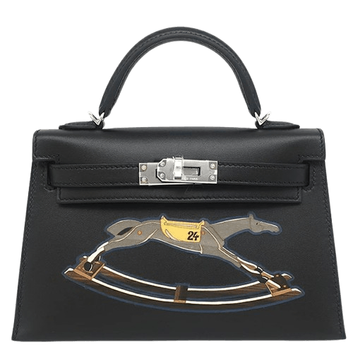 Hermes Kelly Black Bag