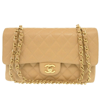Chanel Flap Caviar Leather Shoulder Bag