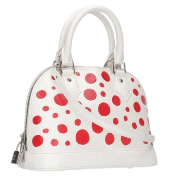 Louis Vuitton Alma Dot Print Handbag