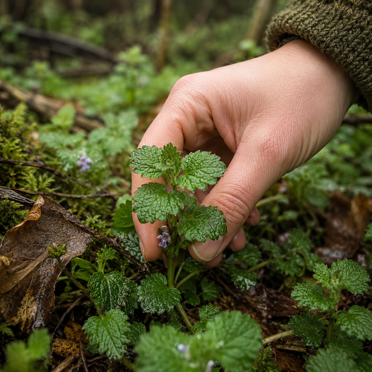 La FORÊT-230g-Infusion gélifiée au Lierre terrestre et Menthe verte