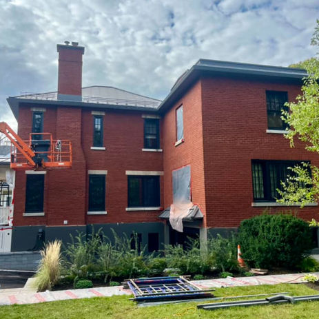 Rénovation extérieure et intérieure maçonnerie pratte et frères montréal et montérégie  