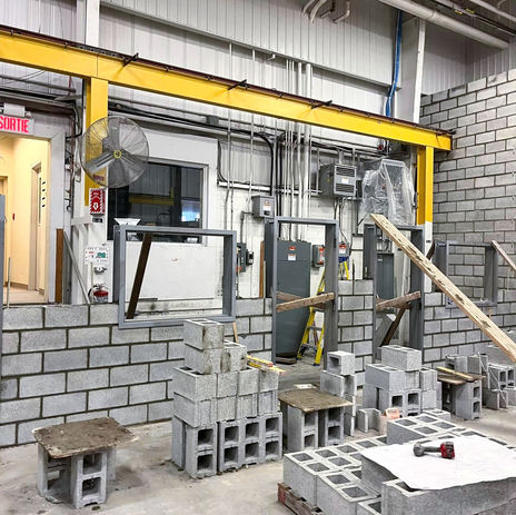 Rénovation et Construction Industriel maçonnerie pratte et frères montréal et montérégie  