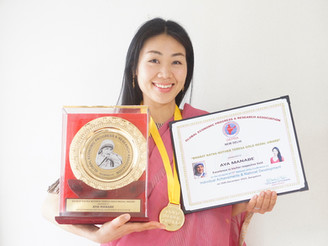 Mother Teresa Gold Medal Award! 受賞しました