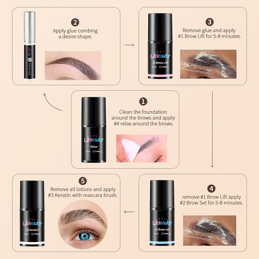 Miniatura: Libeauty Loção para Brow Lamination e Lash Lift