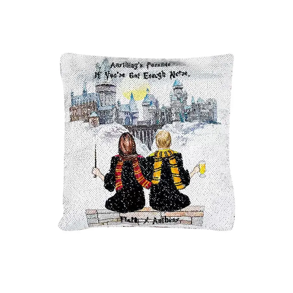 'PARTNERS IN CRIME' PILLOW CASE