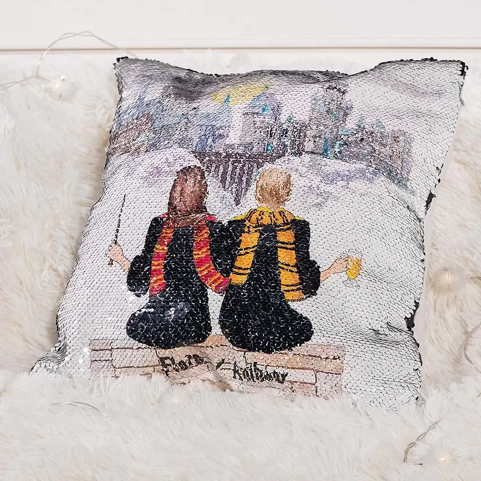 Thumbnail: 'PARTNERS IN CRIME' PILLOW CASE